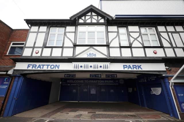 Fratton Park, home of Portsmouth Football Club.