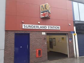Sunderland central metro station.