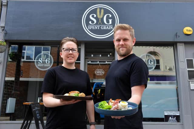 Nathan Outhwaite and Carley Wood have taken over Spent Grain on John Street.