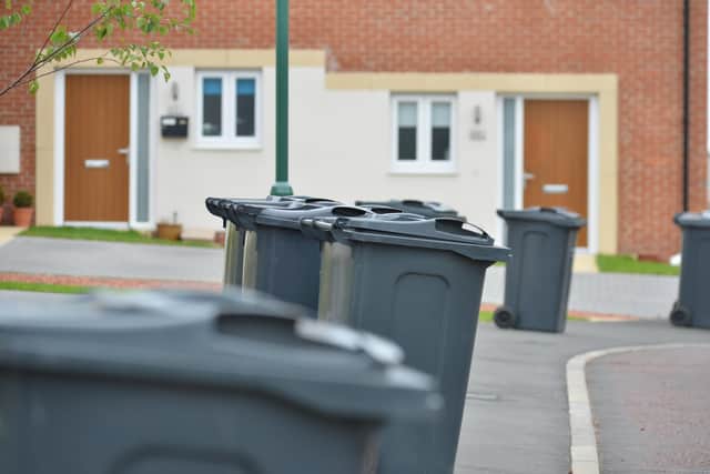 Sunderland City Council bin collection.