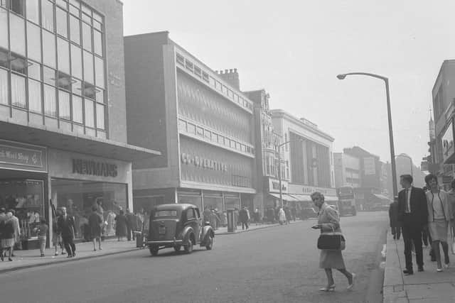 Woolworths in Sunderland in the 1960s. Anne worked there on Saturdays.