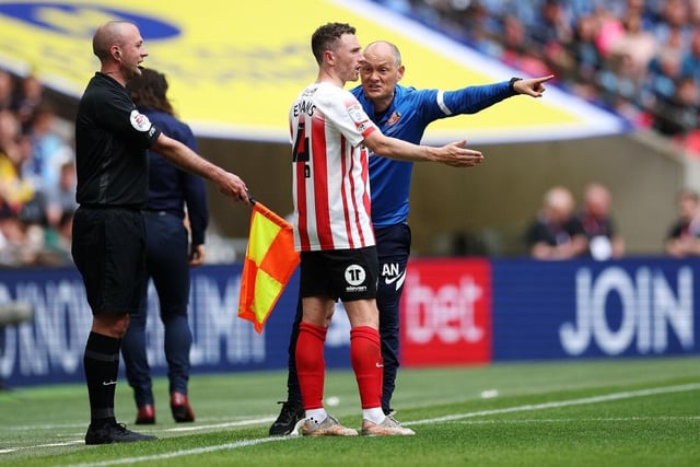 Sunderland’s captain played a pivotal role in helping the side reach the playoffs under Alex Neil. Evans’ current deal at the Stadium of Light expires next summer.