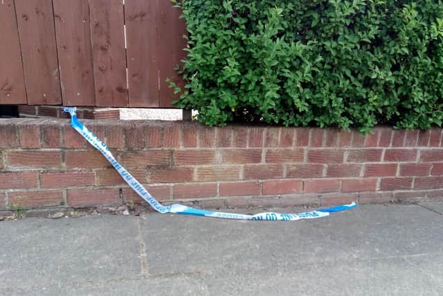 A police cordon was in place this morning and has since been removed.