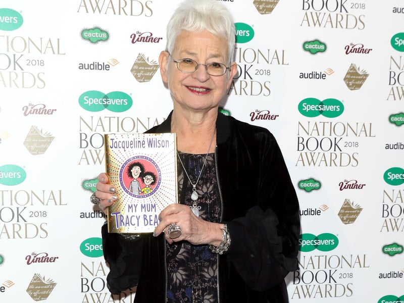 Here's another one that will bring back memories and engage young viewers too - CBBC's My Mum Tracy Baker involves Dani Harmer returning to the title role of Tracy, who now has a daughter. The episodes are available on the BBC iPlayer. Author Jacqueline Wilson is pictured with the book on which the series is based.