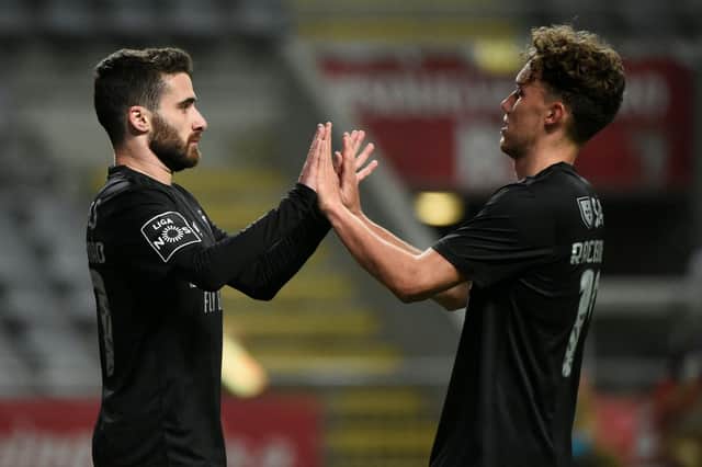 Newcastle United continued to be linked with Benfica forward Rafa Silva. (Photo by MIGUEL RIOPA/AFP via Getty Images)