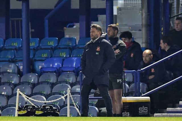Lee Johnson watches on as his side secure three crucial points