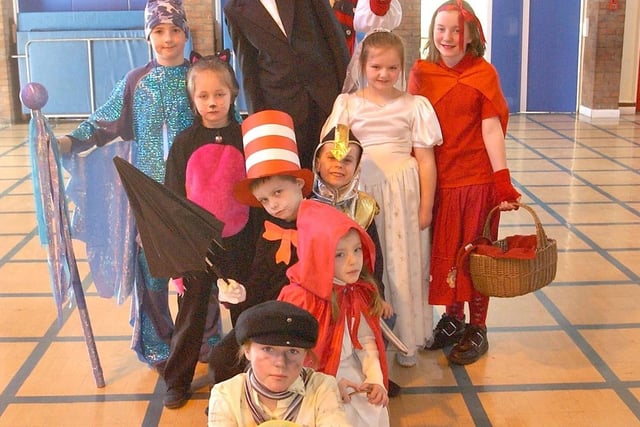 Pupils at St Cuthbert's RC Primary School in Grindon were pictured on World Book Day in 2006. They took part in a sponsored Read-athon in aid of worthy causes including the Roald Dahl Foundation.