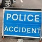 There has been a collision on the A1231 involving a motorcycle and a car.