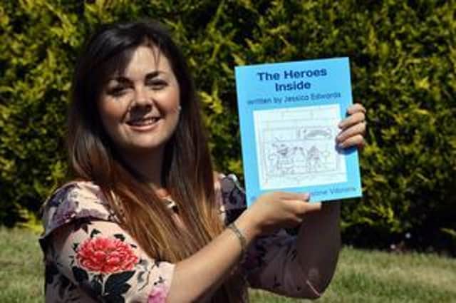 The Heroes Inside co author and illustrator, Christine Vibrans