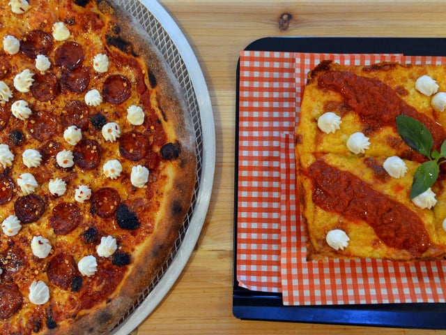 Pop Recs is really making its mark on Sunderland's food scene with its excellent breakfasts, brunches and Sunday lunches. And on weekends you can get a slice of the action with its resident pizza slingers, Midnight Pizza Cru. Head down on Fridays and Saturdays from 12pm to 8pm for Detroit and New York-style pizzas. DM on social media to book a table or collection slot.
