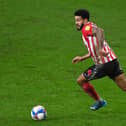 Jordan Willis in action during the Sky Bet League One match between Sunderland and Plymouth Argyle at Stadium of Light on January 19, 2021.