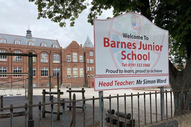 Barnes Junior School, Sunderland. Picture by FRANK REID