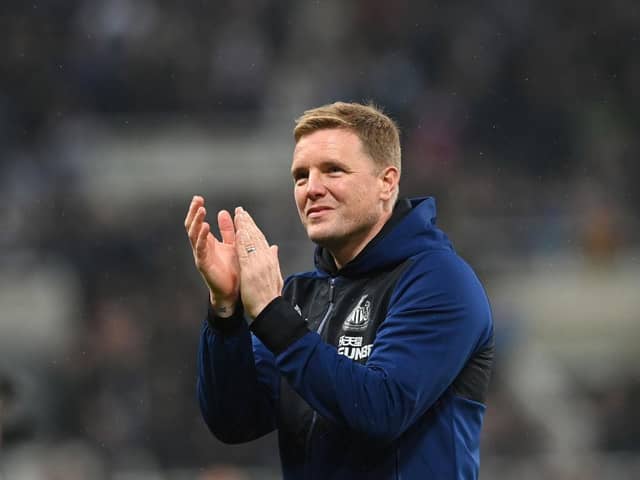 Newcastle United boss Eddie Howe. (Photo by Stu Forster/Getty Images).
