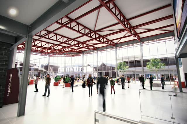 How the new Sunderland station could look once work is complete.