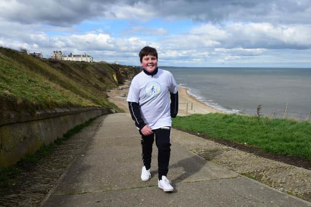 Luke McGann of Seaham, who has raised over £4000 for charity