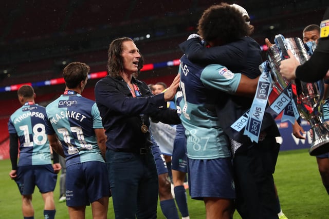 Wycombe are 8/1 to win promotion to the Championship at the end of the season, according to bookmakers SkyBet.
