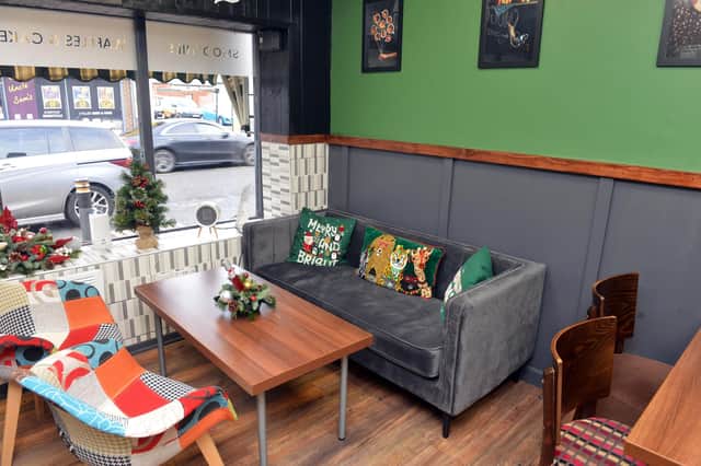 The new Smugglers coffee shop on St Luke's Terrace, Pallion.