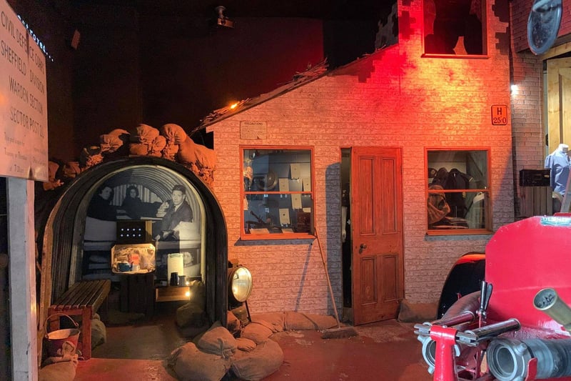 The National Emergency Services Museum, housed in a former police and fire station on West Bar, plans to reopen on May 19 after an extensive refurbishment of its exhibition spaces. The Sheffield Blitz exhibition seen here includes an original Anderson air raid shelter