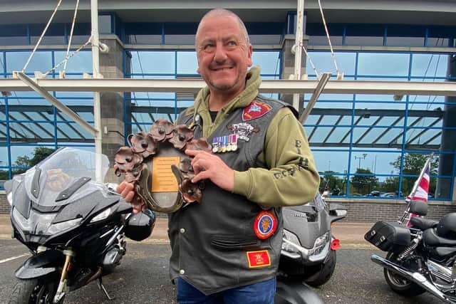 Former paratrooper Andrew Harrison is one of the organisers of the Rolling Thunder event in Seaham.