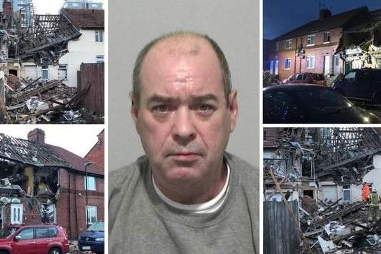 Lenaghan, 59, of Whickham Street, pleaded guilty to damaging property being reckless as to whether life would be endangered in relation to a gas blast in February and was jailed for five years