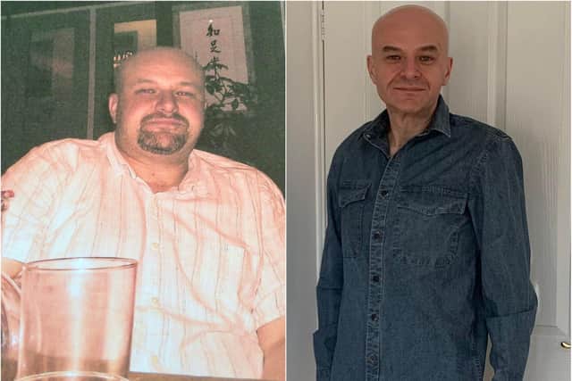 Martin has lost just over 15 stone since 2019.