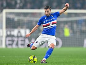 Harry Winks playing for Sampdoria. (Photo by Simone Arveda/Getty Images)