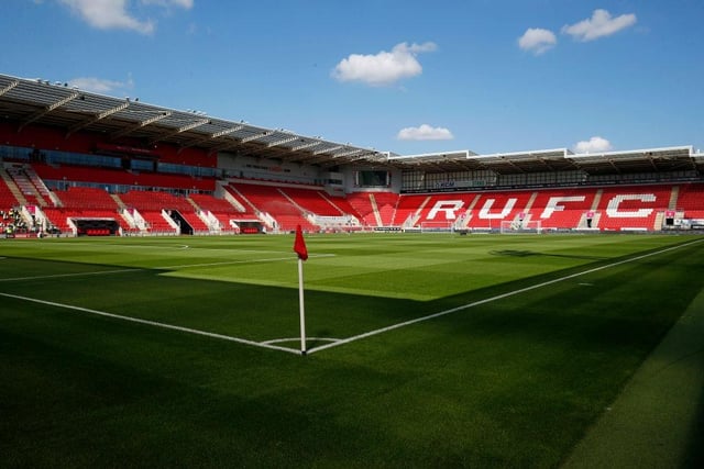 Rotherham United have been backed by an average away crowd of 842 this season.