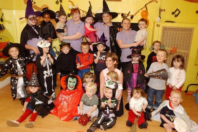 Can you believe that 18 years have passed since this photo was taken? Halloween fun in 2004.