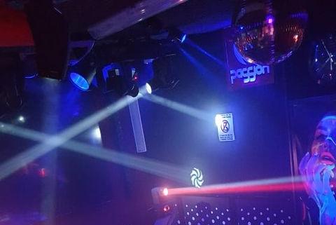 There's even a dance floor!