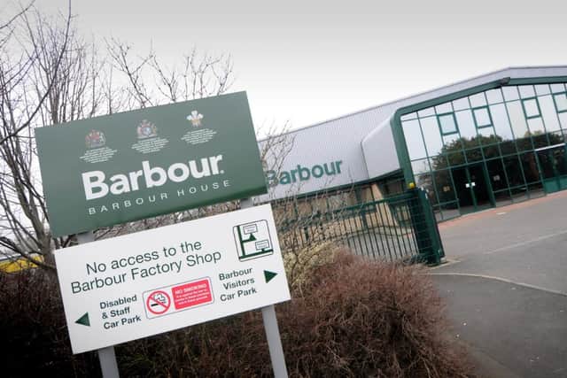 The Barbour factory on Bede Industrial Estate is working on PPE kit for NHS staff.