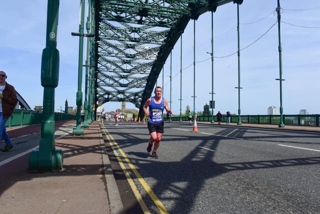 Sunderland City Runs half marathon this morning.