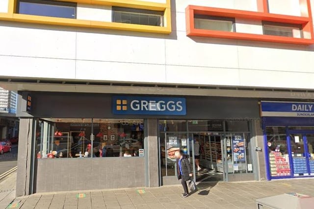 As another city centre option, Greggs on Union Street opposite Sunderland Station will be open until 8:30pm every night.