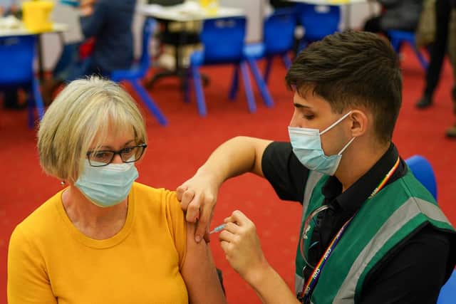 Walk-in vaccination centres are open across Sunderland. (Photo by Ian Forsyth/Getty Images)