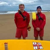 Chris Trotter and Aaron Curle. Credit: RNLI.