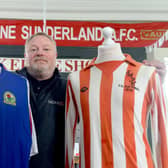 Fans Museum founder Michael Ganley is giving away a rare Blackburn shirt to one of the team's fans as a thank you for them beating Milwall to secure Sunderland's play-off place