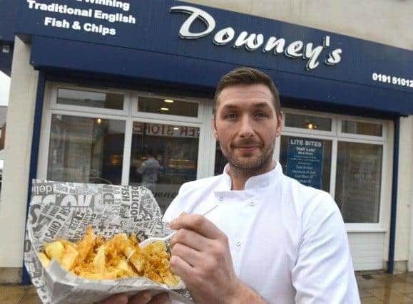 Glen Downey of Downey's Fish and Chips