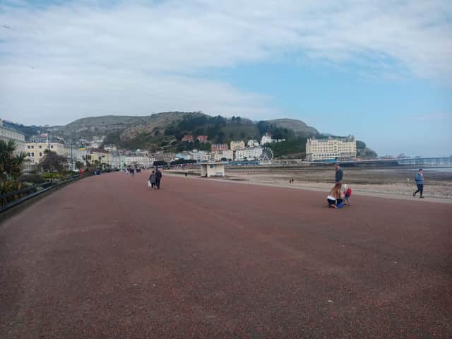 The pretty seaside town of Llandudno is just 20 minutes' drive away from the castle