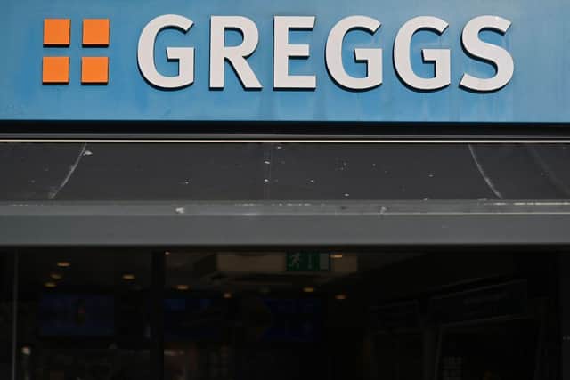 A Greggs staff member based in Sunderland has tested positive for coronavirus.  (Photo by BEN STANSALL/AFP via Getty Images)