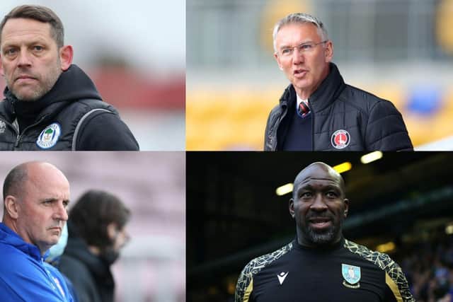 League One managers.