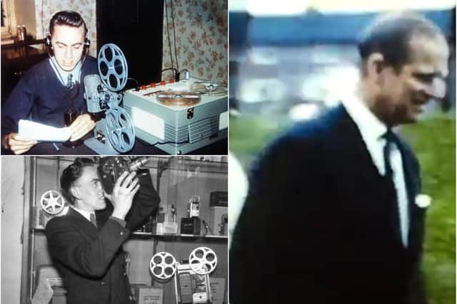 The rare cine film of Prince Philip in Sunderland, recorded by Bob Wingate.