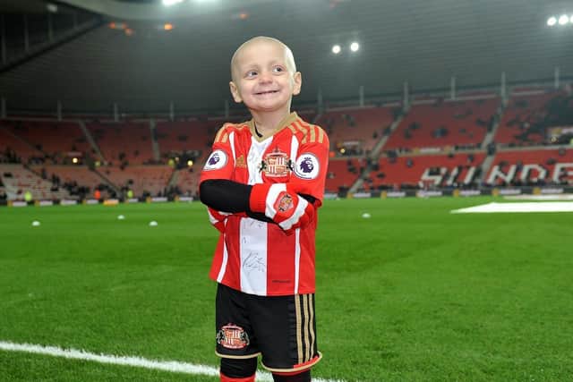 Bradley Lowery touched hearts up and down the country with his cheeky smile.