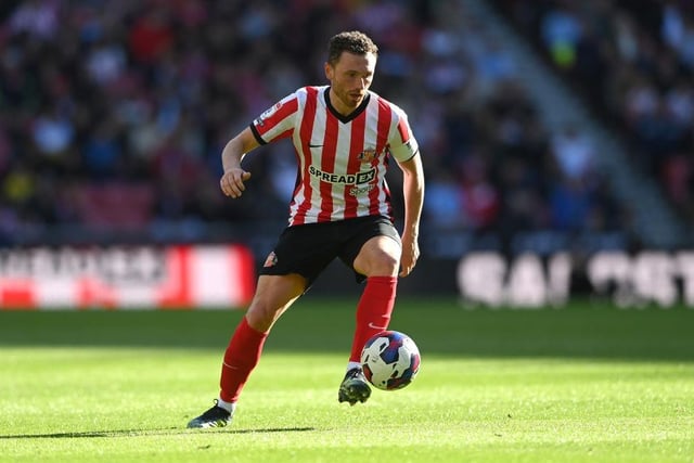 Sunderland’s captain, 32,  may not be ready to start next season after suffering an ACL injury but recently signed a one-year contract extension.