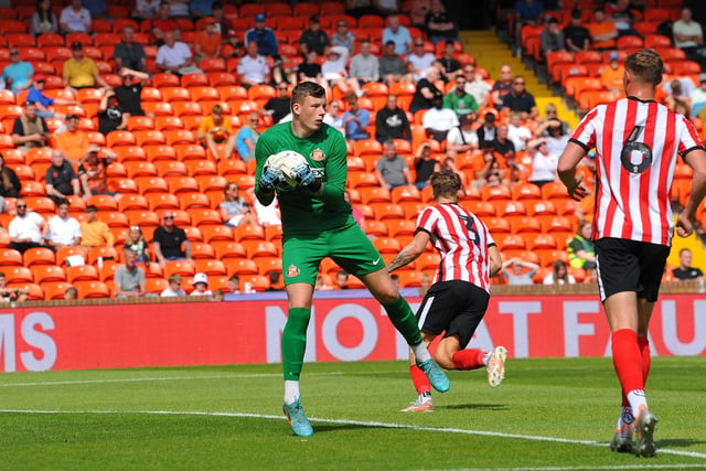 Sunderland are still trying to sign another goalkeeper this summer to provide competition for Patterson. The 22-year-old has started every game so far in pre-season as he aims to strengthen his claim to be the Black Cats' No 1.