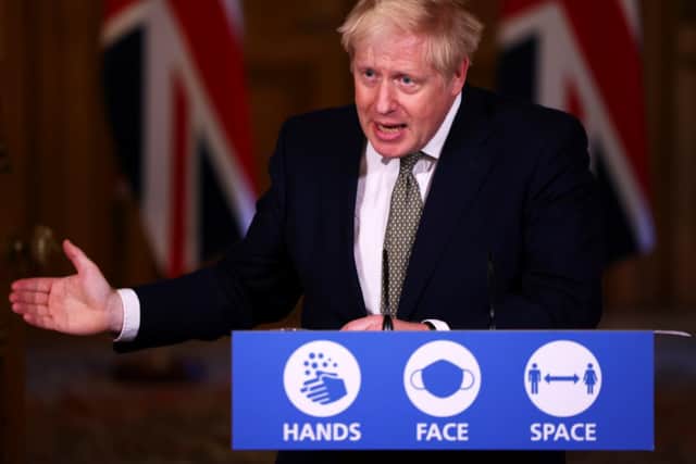 More than 50 Conservative MPs have written to the Prime Minister Boris Johnson asking him about plans to exit the lockdown as the express concern about the North-South divide which has emerged during the pandemic. Photo by PA.