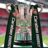 The Carabao Cup trophy.