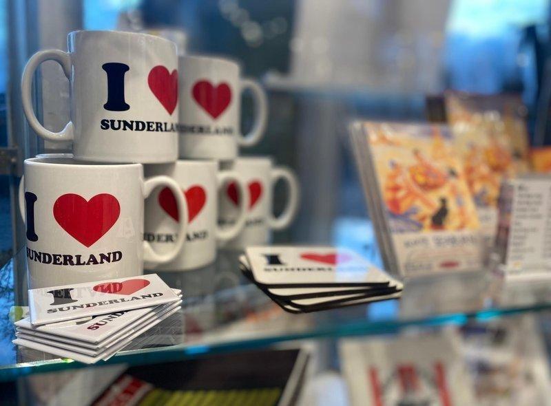 For a wide range of Sunderland-themed gifts, from coasters and mugs, to prints and cards make sure to head along to the Sunderland Museum & Winter Gardens shop. There's also some great Sun'Lun-themed merchandises at Pop Recs in High Street West.