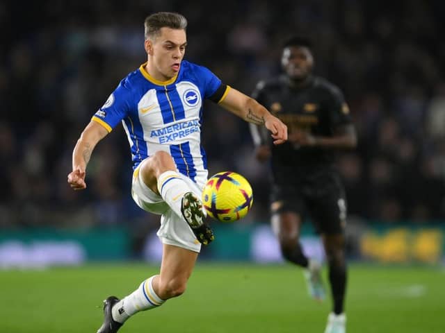 Leandro Trossard has reportedly been 'isolated' by Brighton boss Roberto De Zerbi (Photo by Mike Hewitt/Getty Images)