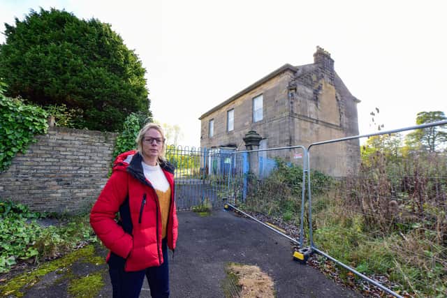 Annika Martin is one of a group of residents opposed to new apartments beside the near 200 year-old Penshaw House.
