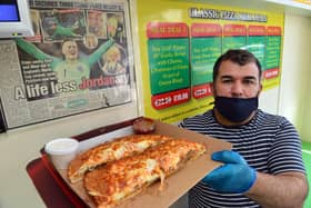 Selim Kilic, owner of Classic Pizza in Washington which Jordan has mentioned in a previous interview with The Sun back in 2018.