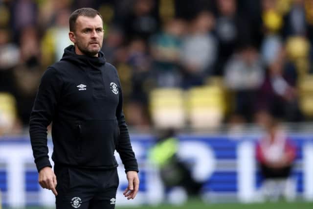 Bookies’ favourite Nathan Jones has impressed with Luton on a tight budget in the Championship. (Photo by Paul Harding/Getty Images).